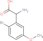 2-Amino-2-(2-bromo-5-methoxy-phenyl)acetic acid