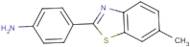 4-(6-Methyl-1,3-benzothiazol-2-yl)aniline