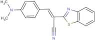 (E)-2-(1,3-Benzothiazol-2-yl)-3-[4-(dimethylamino)phenyl]prop-2-enenitrile