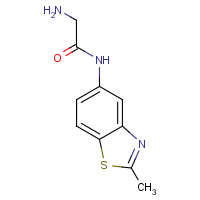 2-Amino-N-(2-methyl-1,3-benzothiazol-5-yl)acetamide