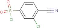 3-Chloro-4-cyanobenzenesulfonyl chloride