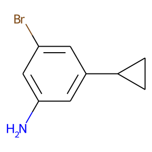 3-Bromo-5-cyclopropylaniline