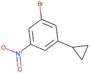 1-Bromo-3-cyclopropyl-5-nitrobenzene