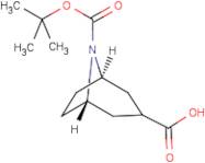 (1R,5S)-8-tert-Butoxycarbonyl-8-azabicyclo[3.2.1]octane-3-carboxylic acid