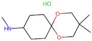 3,3-Dimethyl-9-(methylamino)-1,5-dioxaspiro[5.5]undecane hydrochloride