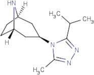 (3-exo)-3-(3-Isopropyl-5-methyl-4H-1,2,4-triazol-4-yl]-8-azabicyclo[3.2.1]octane