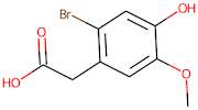 2-Bromo-4-hydroxy-5-methoxyphenylacetic acid