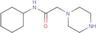 N-Cyclohexyl-2-(piperazin-1-yl)acetamide