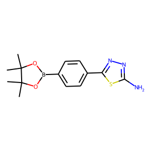 4-(5-Amino-1,3,4-thiadiazol-2-yl)benzeneboronic acid, pinacol ester