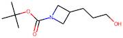 3-(Azetidin-3-yl)propan-1-ol, N-BOC protected