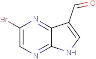 2-Bromo-5H-pyrrolo[2,3-b]pyrazine-7-carboxaldehyde
