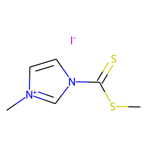 3-Methyl-1-[(methylsulfanyl)methanethioyl]-1H-imidazol-3-ium iodide