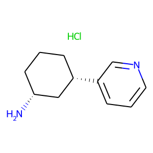 rac-(1R,3S)-3-(Pyridin-3-yl)cyclohexan-1-amine hydrochloride