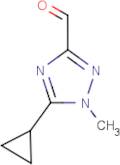 5-Cyclopropyl-1-methyl-1H-1,2,4-triazole-3-carbaldehyde
