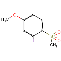 2-Iodo-4-methoxy-1-(methylsulfonyl)benzene