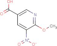 6-Methoxy-5-nitro-3-pyridinecarboxylic acid