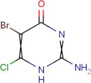 2-Amino-5-bromo-6-chloropyrimidin-4(1H)-one