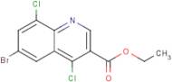 Ethyl 6-bromo-4,8-dichloroquinoline-3-carboxylate