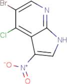 5-Bromo-4-chloro-3-nitro-1H-pyrrolo[2,3-b]pyridine