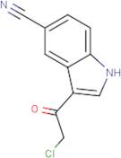 3-(2-Chloroacetyl)-1H-indole-5-carbonitrile