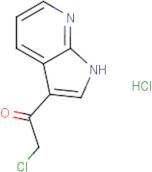 2-Chloro-1-(1H-pyrrolo[2,3-b]pyridin-3-yl)ethan-1-one hydrochloride