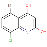 5-Bromo-8-chloro-2-hydroxyquinolin-4(1H)-one