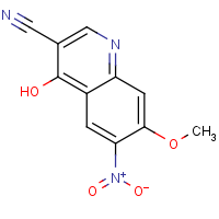 4-Hydroxy-7-methoxy-6-nitroquinoline-3-carbonitrile