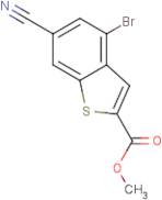 Methyl 4-bromo-6-cyanobenzo[b]thiophene-2-carboxylate