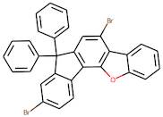 5,9-Dibromo-7,7-diphenyl-fluoreno[4,3-b]benzofuran