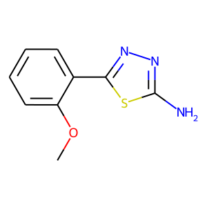 2-Amino-5-(2-methoxyphenyl)-1,3,4-thiadiazole