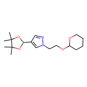 1-{2-[(Tetrahydro-2H-pyran-2-yl)oxy]ethyl}-1H-pyrazole-4-boronic acid, pinacol ester