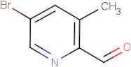 5-Bromo-3-methylpyridine-2-carboxaldehyde