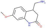 4-(Aminomethyl)-3,4-dihydro-7-methoxyquinolin-2(1H)-one