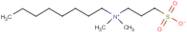 3-(N,N-Dimethyloctylammonio)propanesulphonate inner salt