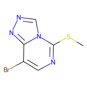 8-Bromo-5-(methylthio)[1,2,4]triazolo[4,3-c]pyrimidine