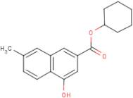 Cyclohexyl 4-hydroxy-7-methyl-2-naphthoate