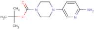 6-(6-Aminopyridin-3-yl)piperazine, N1-BOC protected