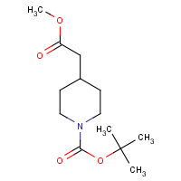 Methyl (piperidin-4-yl)acetate, N-BOC protected