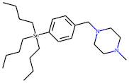 1-Methyl-4-[4-(tributylstannyl)benzyl]piperazine