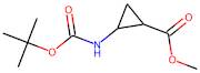 Methyl 2-aminocyclopropane-1-carboxylate, N-BOC protected