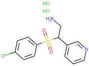 2-[(4-Chlorophenyl)sulphonyl]-2-(pyridin-3-yl)ethylamine dihydrochloride