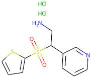 2-(Pyridin-3-yl)-2-[(thien-2-yl)sulphonyl]ethylamine dihydrochloride