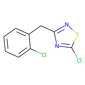 5-Chloro-3-(2-chlorobenzyl)-1,2,4-thiadiazole