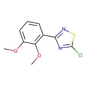 5-Chloro-3-(2,3-dimethoxyphenyl)-1,2,4-thiadiazole