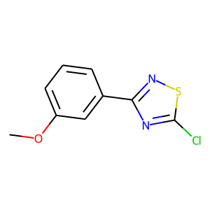 5-Chloro-3-(3-methoxyphenyl)-1,2,4-thiadiazole