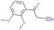 2,3-Dimethoxybenzoylacetonitrile