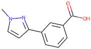 3-(1-Methyl-1H-pyrazol-3-yl)benzoic acid