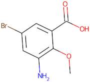 3-Amino-5-bromo-2-methoxybenzoic acid