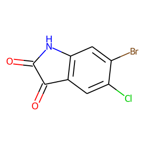 6-Bromo-5-chloroindoline-2,3-dione