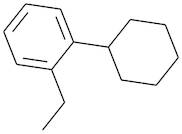 1-Cyclohexyl-2-ethylbenzene